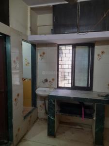 Kitchen Image of 320 Sq.ft 1 RK Apartment / Flat for rent in Thane West Thane for Rs. 12000