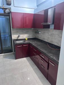 Kitchen Image of 1398 Sq.ft 3 BHK Apartment / Flat for rent in Harmony Sky Suites, Thane West Thane for Rs. 45000
