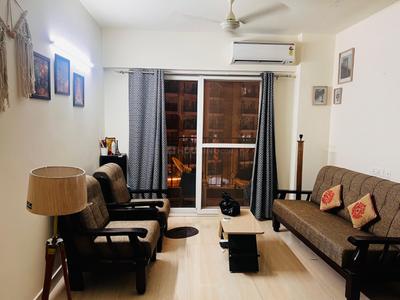 Hall Image of 1200 Sq.ft 2 BHK Apartment / Flat for rent in MI Retreat Centre Phase I, Arjunganj Lucknow for Rs. 32000