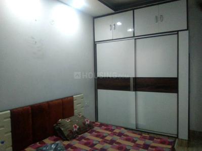 Bedroom Image of 650 Sq.ft 2 BHK Builder Floor for rent in Sector 19 Dwarka New Delhi for Rs. 34500