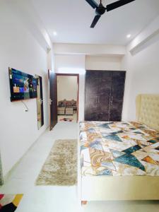 Bedroom Image of 600 Sq.ft 1 BHK Builder Floor for rent in Sector 53 Gurgaon for Rs. 30000