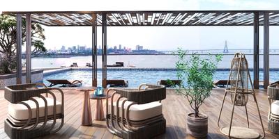 Balcony Image of 867 Sq.ft 2 BHK Apartment / Flat for sale in Sugee Srushti, Dadar East Mumbai for Rs. 33000000