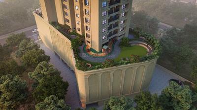 Image of 540 Sq.ft 1 BHK Apartment / Flat for sale in Tharwani Pristinea, Kharghar, Navi Mumbai for Rs. 6300000