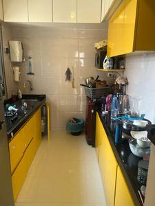 Kitchen Image of 800 Sq.ft 2 BHK Apartment / Flat for rent in Chandak Paloma, Goregaon East Mumbai for Rs. 72000