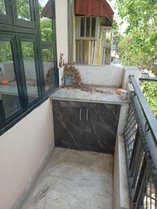 Balcony Image of 1200 Sq.ft 3 BHK Builder Floor for sale in RWA Block C Dilshad Garden, Dilshad Garden New Delhi for Rs. 14000000