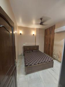 Bedroom Image of 500 Sq.ft 1 BHK Builder Floor for rent in Patel Nagar New Delhi for Rs. 22000