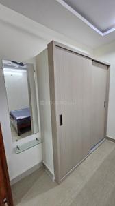 Bedroom Image of 690 Sq.ft 1 BHK Apartment / Flat for rent in Madhapur Hyderabad for Rs. 29999