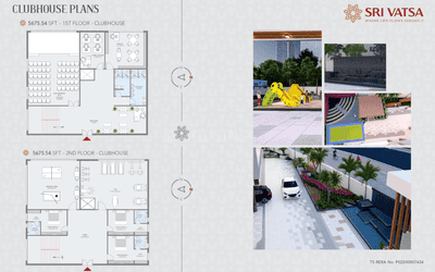 Image of 1020 Sq.ft 2 BHK Apartment / Flat for sale in Akruthi Srivatsa, Mallampet, Sangareddy for Rs. 7300000