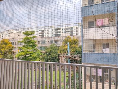 Bedroom Two Image of 861 Sq.ft 2 BHK Apartment / Flat for rent in Kritan Iris, Electronic City Bengaluru for Rs. 32000