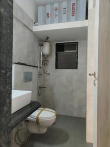 Common Bathroom Image of 650 Sq.ft 1 BHK Apartment / Flat for sale in Shellproof Gladiolus Tower, Vasai East Vasai for Rs. 3800000