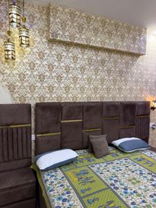 Bedroom Image of 1260 Sq.ft 3 BHK Builder Floor for sale in Jagtar Singh Bhatti Lake View Complex, Dhakoli Zirakpur for Rs. 7500000