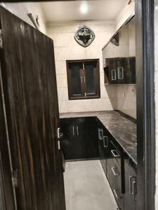 Kitchen Image of 713 Sq.ft 2 BHK Builder Floor for rent in Mukherjee Nagar New Delhi for Rs. 23000
