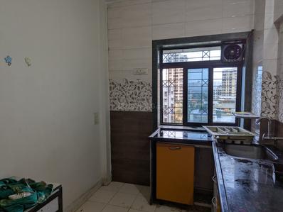 Kitchen Image of 650 Sq.ft 1 BHK Apartment / Flat for rent in Anand Vastu Anand, Kalwa Thane for Rs. 20000