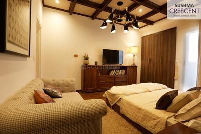 Bedroom Image of 1685 Sq.ft 3 BHK Apartment / Flat for sale in Sushma Crescent, Dhakoli Zirakpur for Rs. 7290000