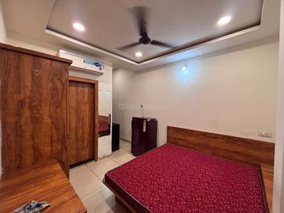 Bedroom Image of 395 Sq.ft 1 RK Studio for rent in Mahalakshmi Nagar Indore for Rs. 13999