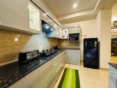 Kitchen Image of 1550 Sq.ft 3 BHK Apartment / Flat for rent in Omaxe The Palace, Gomti Nagar Lucknow for Rs. 55000