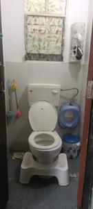 Bathroom Image of 650 Sq.ft 1 BHK Apartment / Flat for sale in Technocrat Rukmini Gods Abode, Keshav Nagar Pune for Rs. 4000000