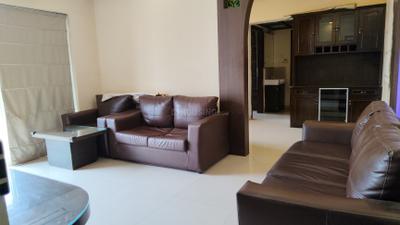 Living Room Image of 600 Sq.ft 1 BHK Apartment / Flat for rent in Kumar Sparklet Smart Homes, Hinjawadi Phase 3 Pune for Rs. 26000