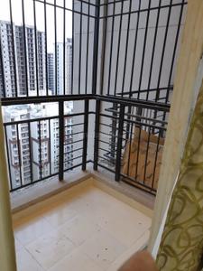 Balcony Image of 1084 Sq.ft 2.5 BHK Apartment / Flat for rent in Nimbus The Golden Palms, Sector 168 Noida for Rs. 31000