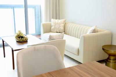Hall Image of 1200 Sq.ft 3 BHK Apartment / Flat for rent in Piramal Aranya, Byculla Mumbai for Rs. 199999