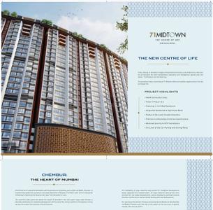 Image of 650 Sq.ft 2 BHK Apartment / Flat for sale in 71 Midtown, Chembur, Mumbai for Rs. 14900000