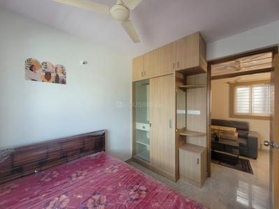 Bedroom Image of 980 Sq.ft 1 BHK Builder Floor for rent in S.G. Palya Bengaluru for Rs. 22000