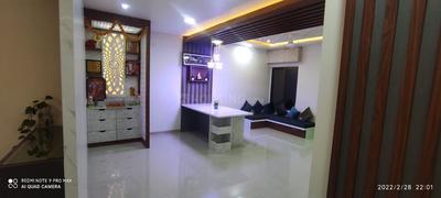 Hall Image of 1300 Sq.ft 2.5 BHK Apartment / Flat for rent in Gangapur Nashik for Rs. 28000