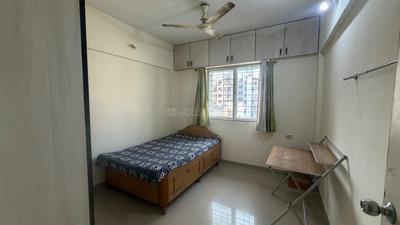 Bedroom Image of 926 Sq.ft 2 BHK Apartment / Flat for rent in Nisarg Hardik Phase 1, Rahatani Pune for Rs. 30000