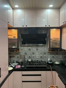 Kitchen Image of 1700 Sq.ft 2.5 BHK Independent House for sale in Pionier Lake Dew, Gattahalli Bengaluru for Rs. 16500000
