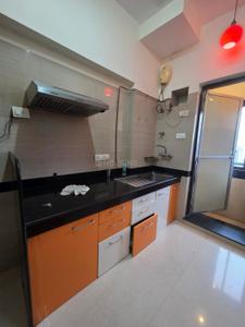 Kitchen Image of 893 Sq.ft 2 BHK Apartment / Flat for rent in K Raheja Interface Heights, Malad West Mumbai for Rs. 74000