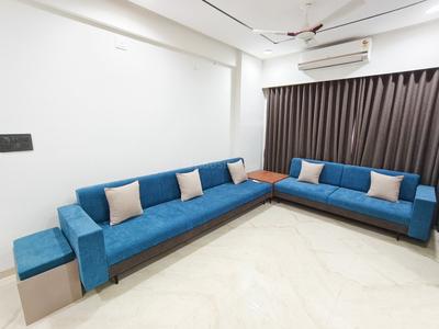 Living Room Image of 2450 Sq.ft 3 BHK Apartment / Flat for rent in Radhe Infinity, Kudasan Gandhinagar for Rs. 44000