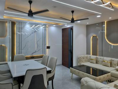 Living Room Image of 1000 Sq.ft 3 BHK Apartment / Flat for sale in G3 Builders Floor by G3 Buildtech, Dwarka Mor New Delhi for Rs. 9000000