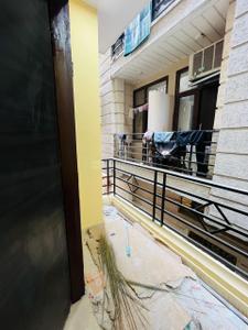 Balcony Image of 550 Sq.ft 1 BHK Independent House for rent in Ganga Apartment , Maidan Garhi New Delhi for Rs. 16300
