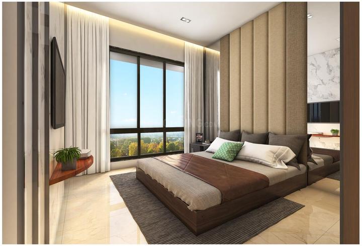 Bedroom Image of 1124 Sq.ft 2 BHK Apartment / Flat for sale in Adani The Views, Ghatkopar East Mumbai for Rs. 20900000