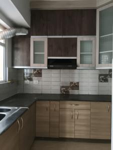 Kitchen Image of 1300 Sq.ft 3 BHK Apartment / Flat for rent in Gaurs 14th Avenue, Noida Extension Greater Noida for Rs. 22500