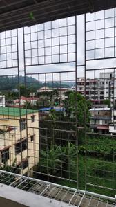 Balcony Image of 1500 Sq.ft 3 BHK Apartment / Flat for rent in Borbari Guwahati for Rs. 60000