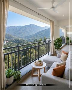 Balcony Image of 3170 Sq.ft 4 BHK Apartment / Flat for sale in Pacific Eiffel Homes, Sahastradhara Road Dehradun for Rs. 32000000