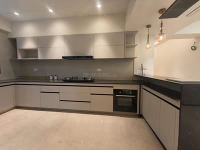 Kitchen Image of 3400 Sq.ft 4 BHK Apartment / Flat for rent in Adani Water Lily, Shantigram Ahmedabad for Rs. 100000