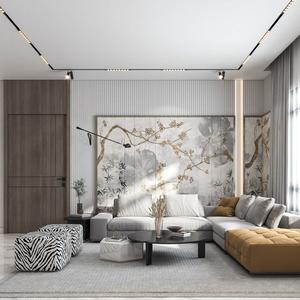 Hall Image of 1013 Sq.ft 3 BHK Apartment / Flat for sale in GBD Ram Setu Bhavan, Dadar East Mumbai for Rs. 42500000