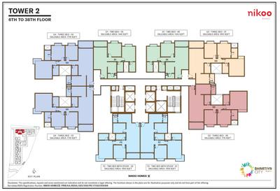 Image of 1101 Sq.ft 2 BHK Apartment / Flat for sale in Nikoo Homes V, Kannuru, Bengaluru for Rs. 13100000