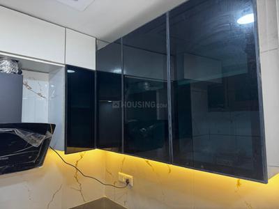Kitchen Image of 950 Sq.ft 3 BHK Builder Floor for rent in Dream Luxury Homes, Mahavir Enclave New Delhi for Rs. 35000