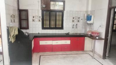 Kitchen Image of 1300 Sq.ft 3 BHK Independent House for rent in Dore Nagar Udaipur for Rs. 20000