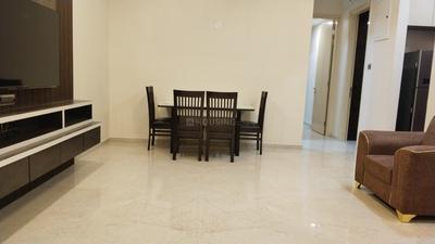 Living Room Image of 1050 Sq.ft 2 BHK Apartment / Flat for rent in Monte South, Byculla Mumbai for Rs. 160000