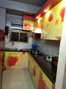 Kitchen Image of 1100 Sq.ft 2 BHK Apartment / Flat for sale in TATA Eden Court, New Town Kolkata for Rs. 9500000