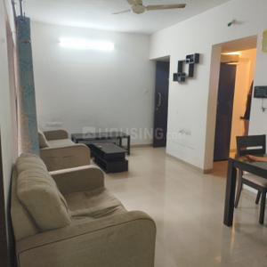 Living Room Image of 800 Sq.ft 1.5 BHK Apartment / Flat for rent in Long Island, Charholi Budruk Pune for Rs. 25000