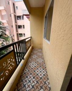 Balcony Image of 1400 Sq.ft 3 BHK Apartment / Flat for rent in Hebbal Bengaluru for Rs. 40000