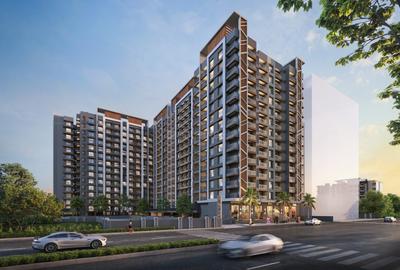 Image of 1074 Sq.ft 2 BHK Apartment / Flat for sale in Legend Aaradhyam Phase I, Maan, Pune for Rs. 6400000