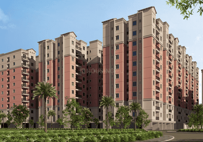 Image of 800 Sq.ft 2 BHK Apartment / Flat for sale in Urbanrise Spring Is In The Air, Miyapur, Hyderabad for Rs. 6600000