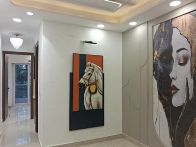 Living Room Image of 540 Sq.ft 2 BHK Builder Floor for rent in Dwarka Mor New Delhi for Rs. 16000
