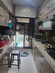 Kitchen Image of 1000 Sq.ft 3 BHK Apartment / Flat for rent in Relcon Rajatdhaulagiri, Vile Parle East Mumbai for Rs. 125000